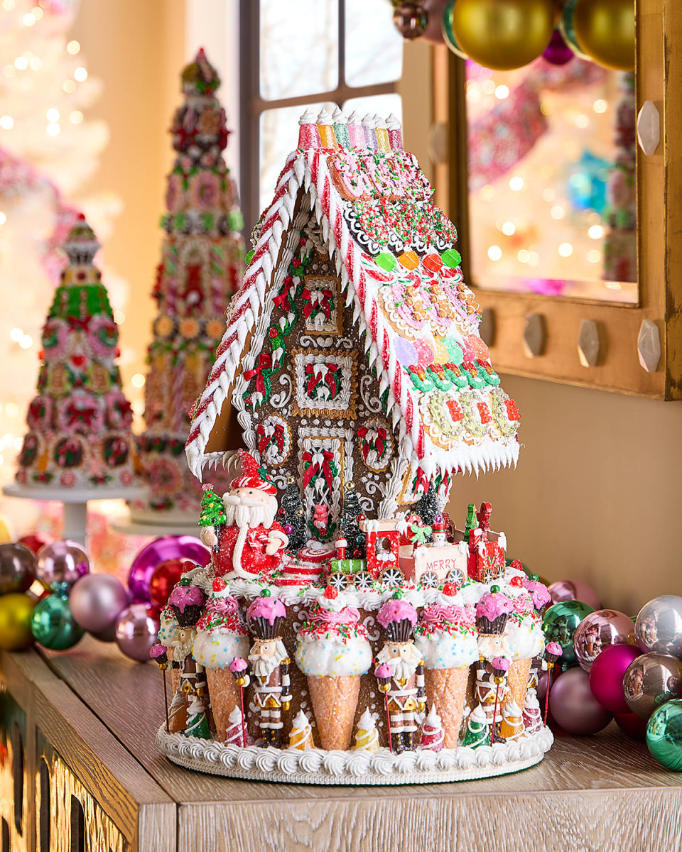 Large Hansel and Gretel Ice Cream Cake